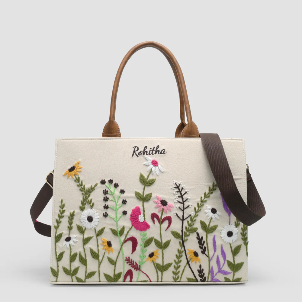 Hand Painted Tote